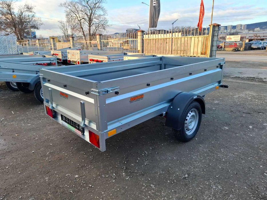 НОВО самосвално ремарке с ресьори и амортисьори Neptun N7-263 PRR