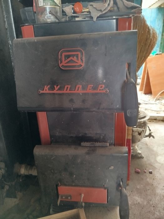 Твёрдо топливный котел купер
