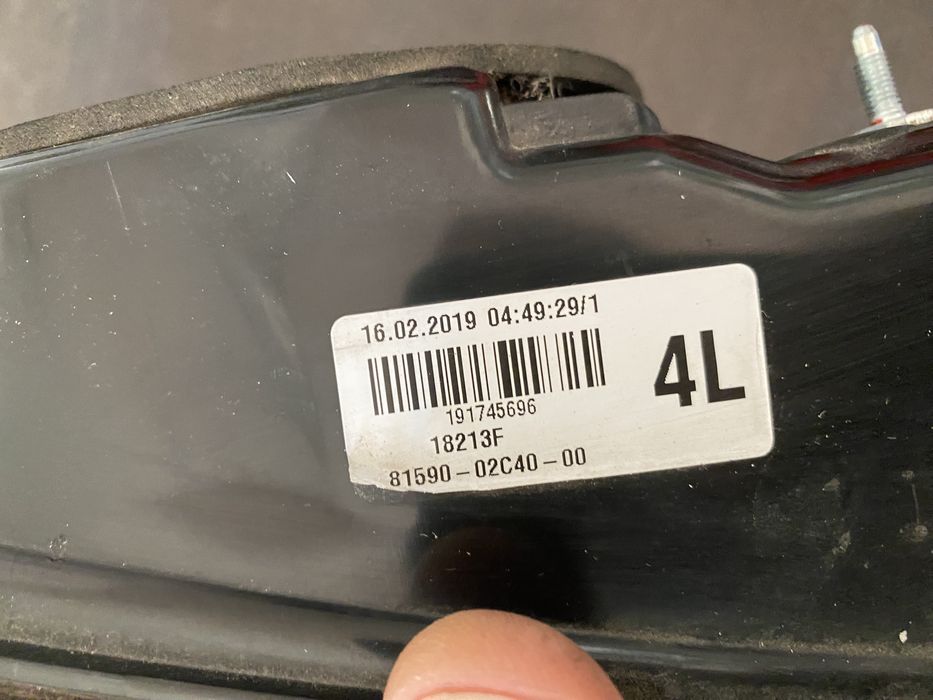 Stop stanga cu led Toyota Corolla sedan de la 2018