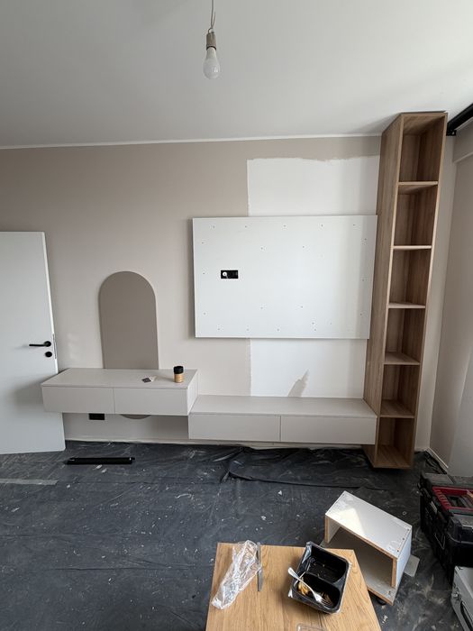 2 camere mobilat, bloc nou, vedere lac si mare, Mamaia Nord