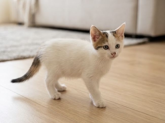Котенок мальчик ищет добрых хозяев
