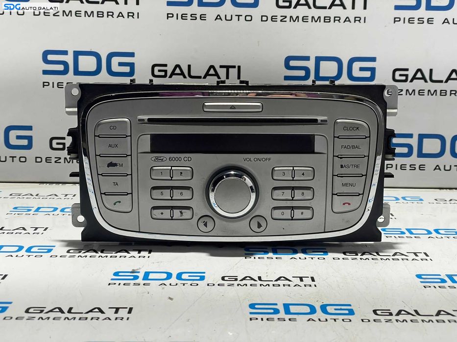 Unitate Radio CD Player Single CD 6000CD KW2000 Ford Focus 2 FL Facelift 2007 - 2010 Cod 8M5T-18C815-AA [L3111]