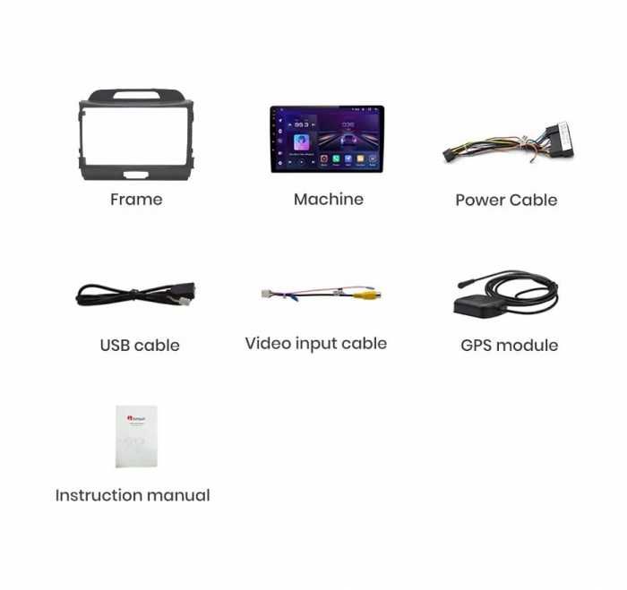 Navigatie Android KIA Sportage 3 Carplay Android Auto + Camera Spate