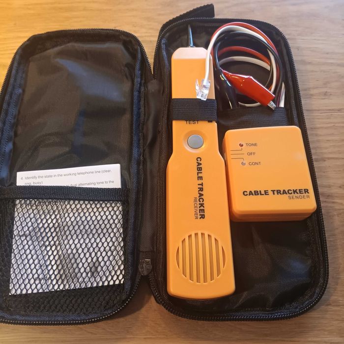 НОВ! Тестер за кабели и трасета, детектор за прекъсване