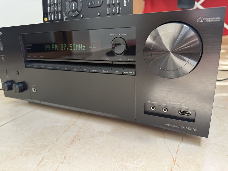 Onkyo TX-NR676 Bluetooth Wi Fi Dolby Atmos
