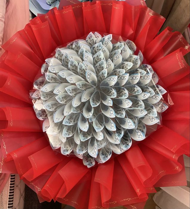 Денежные букеты на заказ