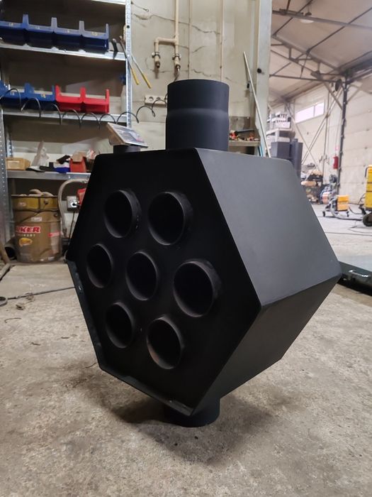 Recuperator de căldură pentru sobă sau șemineu, oțel 3 mm grosime!!!