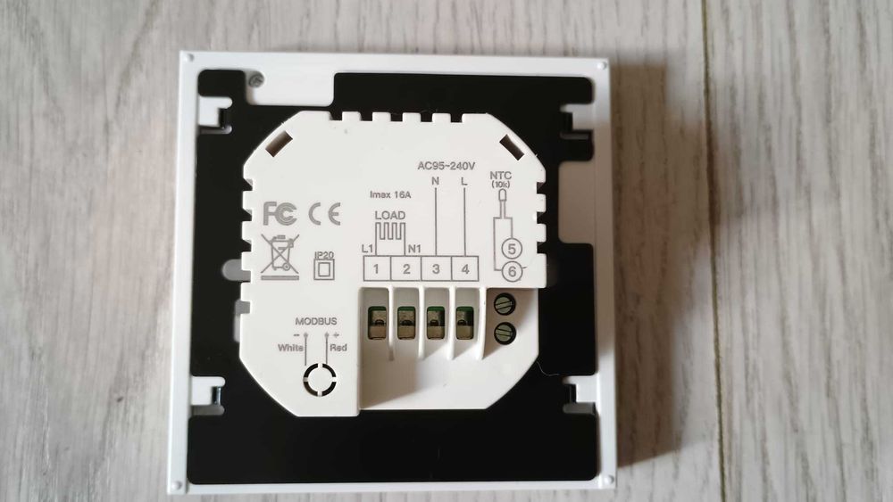 Termostat electronic  pentru incalzire in pardoseala -16A