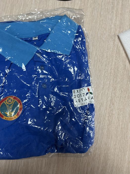 Футболка поло с логотипом экспо