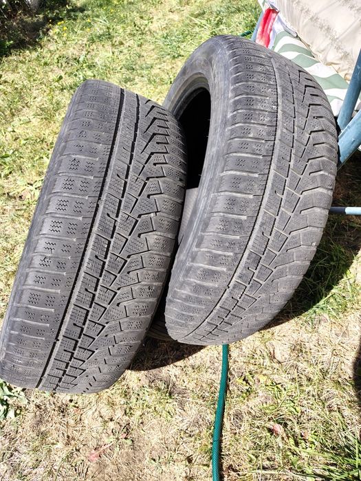 2 anvelope hankook și 2 brigestone 215 55 18 iarna