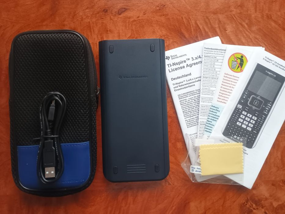 Calculator grafic TI-Nspire CX – NOU, 0 ore, Full Box + Licență