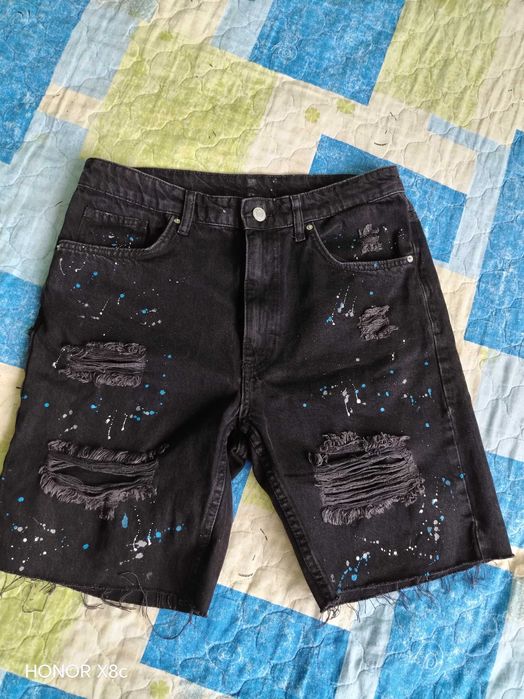 Мъжки черни шорти Karl Lagerfeld размер М Фитнес