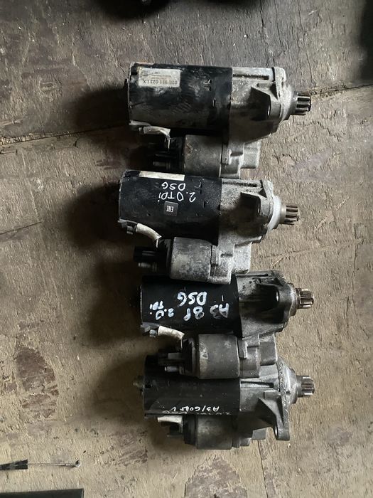 Стартери за 2.0TDI DSG, Audi A3, Golf 5, Passat 6,
