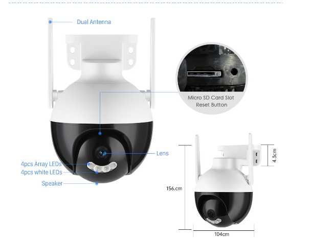Куполна Камера Cobra Smart Sphere