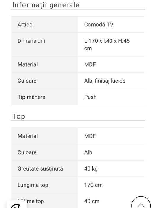 Comoda Tv Mobexpert Brier