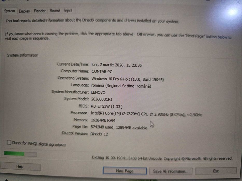 Laptop  business Lenovo Thinkpad T470p I7 7th generation 16gb Ram