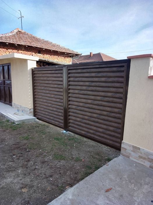 Метална оградна за двор щора Алфа-Оградки.Бг