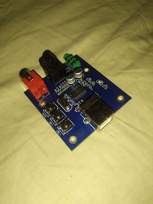 Внешняя звуковая карта usb audio DAC pcm2704