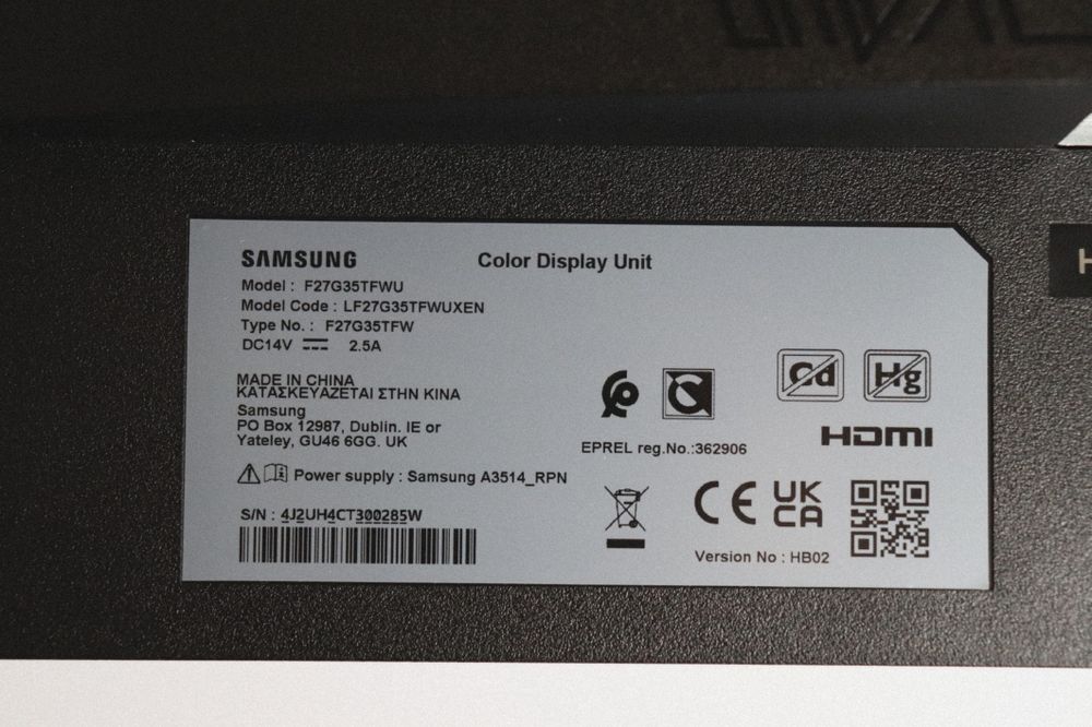 Samsung Odyssey G3 27"