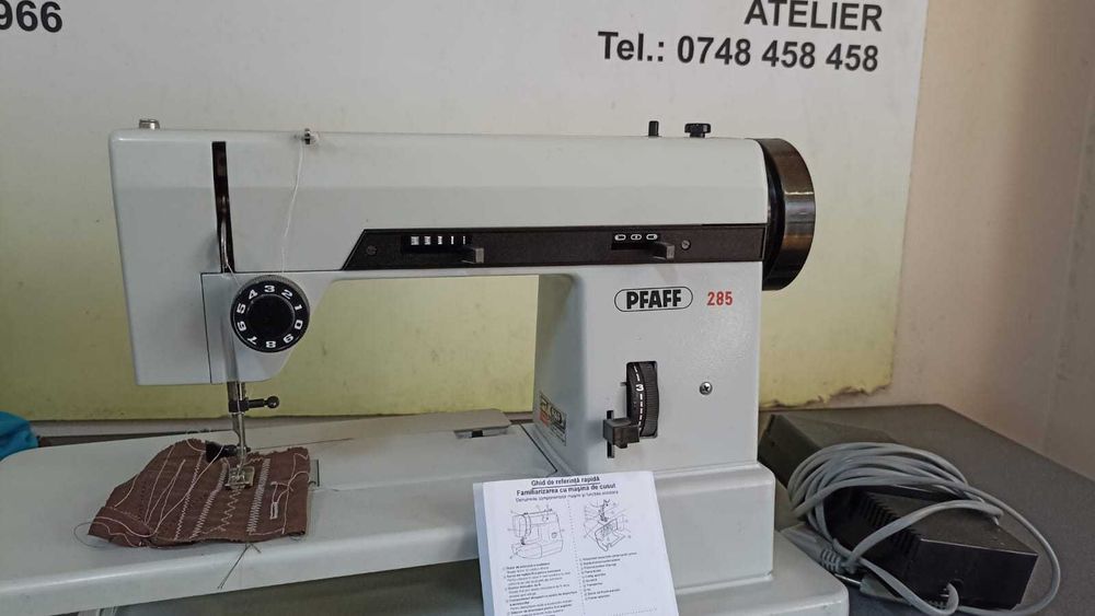 Masina de cusut semi industriala cu graifar rotativ Pfaff 285