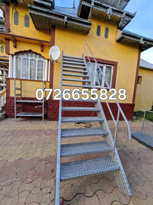 Scarii zincate metalice galvanizate 278×919