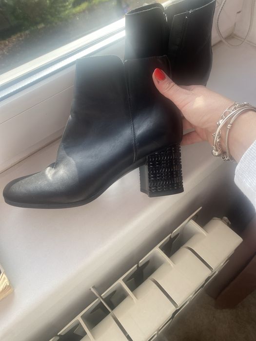 Botine fete Stradivarius mas 36 si ghete de iarna Gryxx mas 37 piele