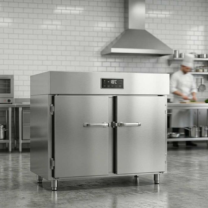Шкаф холодильный 2 дв 1200x900x850 Nerjaveyka Нержавейка / Premium