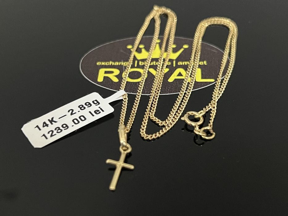 Bijuteria Royal CB: Lant aur unisex 14k 2,89gr