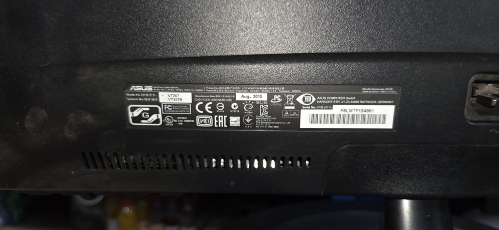 Сензорен монитор тъч, touch monitor, ASUS VT207N