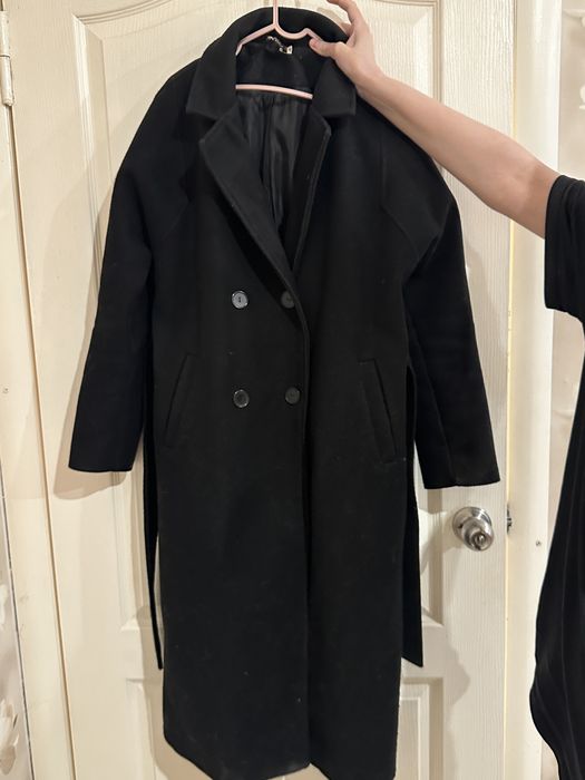 Пальто женское черное