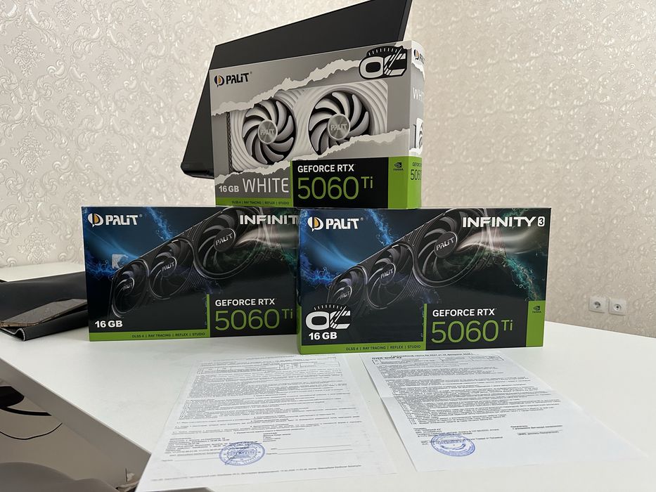 RTX 5060ti 16gb от Palit