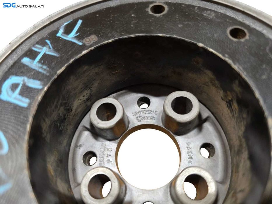 Fulie cu Pinion Distributie Vibrochen Arbore Cotit Volkswagen Caddy 1.9 TDI ALH AYQ 1996 - 2003 Cod 038105243 [2050]
