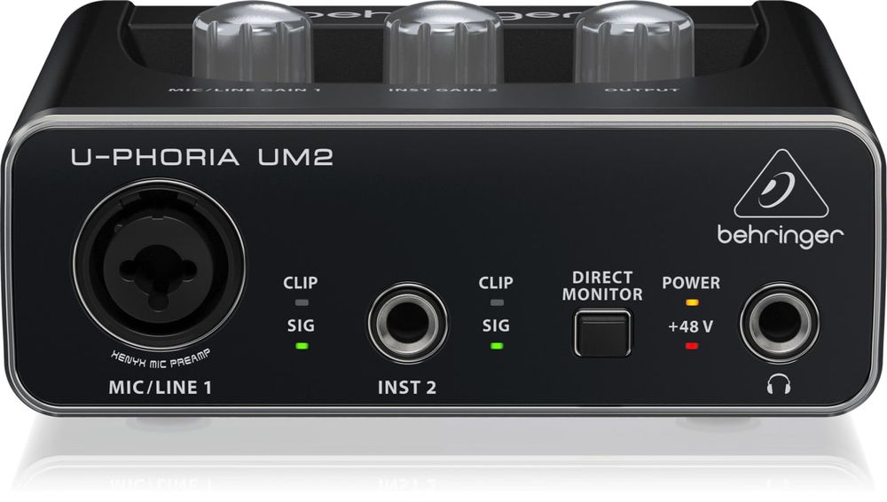 Профессиональные Звуковые карты Behringer Um2 X50 S8