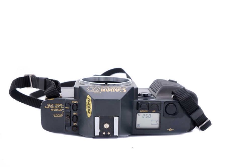 Aparat foto film Canon T70 montura FD