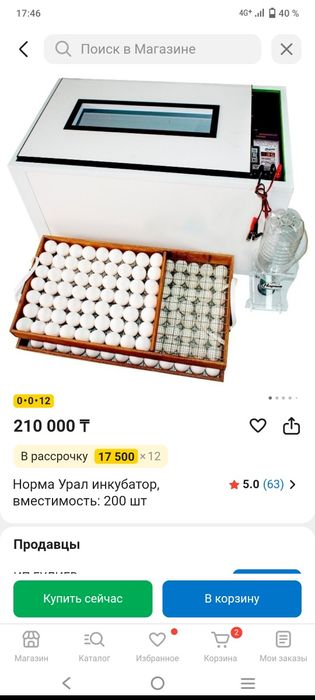 Инкубатор для яиц  Норма Урал