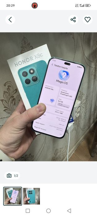 Mart oyida 1yil boladi garantiyasi bor hali