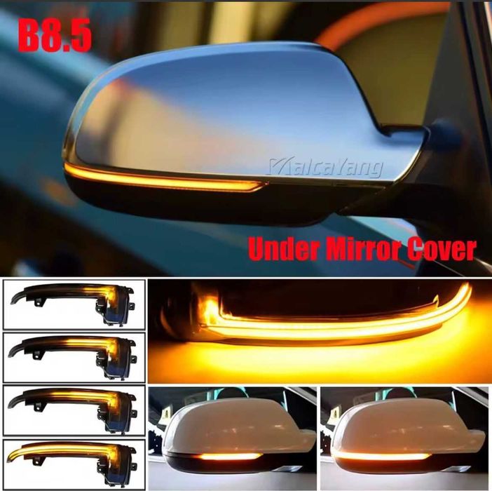 Semnalizare dinamică semnal oglindă stanga dreapta AUDI A3 A4 A5 A6 A8 B8 S6 S3 S4 S5 RS4 RS5 Q3 SQ3
