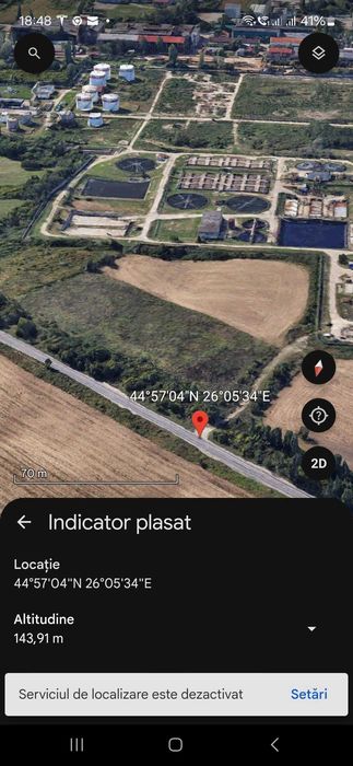 Teren intravilan 10600 mp, Ploiesti ,centura est DN1A