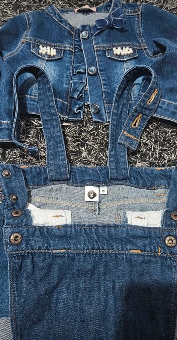 Vand set denim fetiță