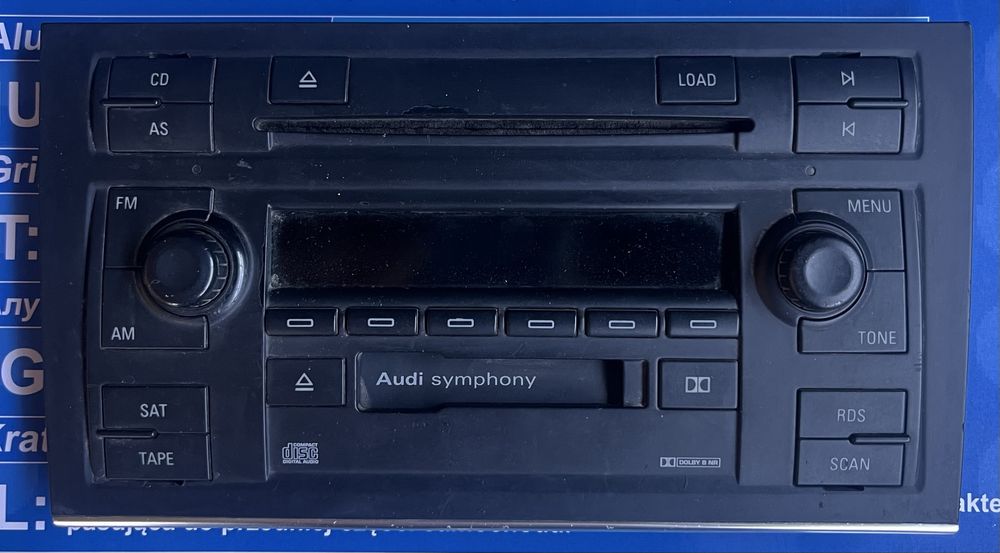 А4 В7 Панель Магнитоллы