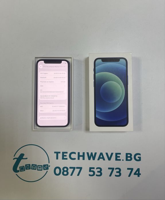 Apple iPhone 12 mini 128GB Blue 100%