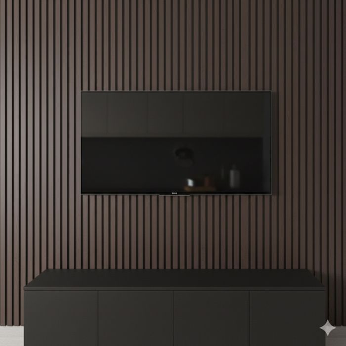 Riflaj Negru pentru perete decorative -