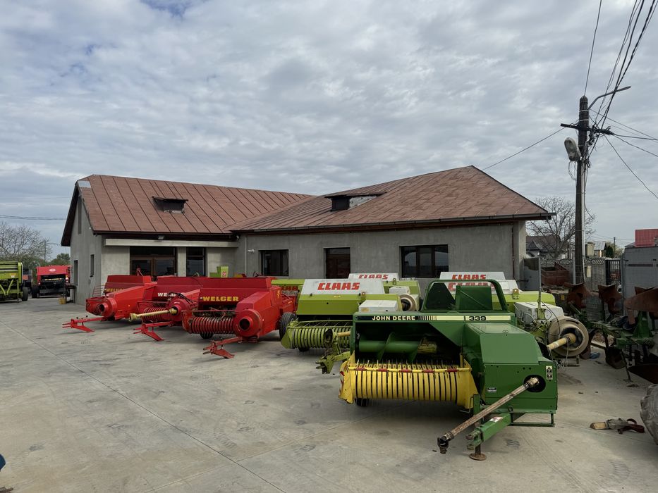 Presa baloti/balotiera baloti dreptunghiulari,john Deere,claas markant