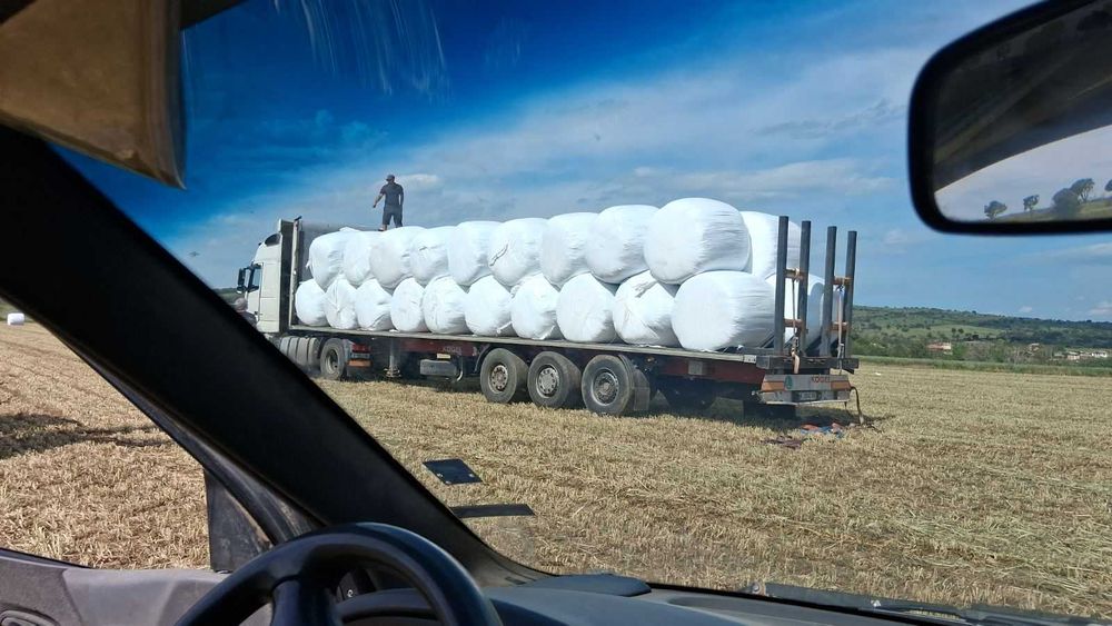 Продавам Фолирани бали смеска грах и тритикале- Сенаж