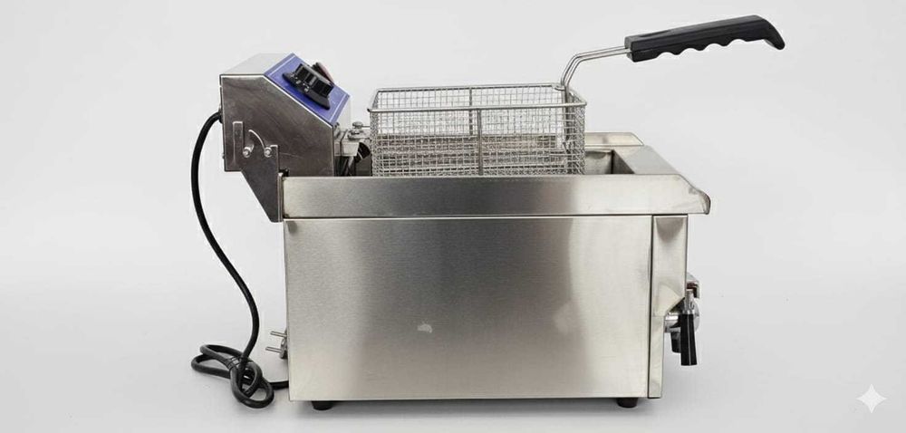 Reducere Friteuza electrica 10l cu robinet -TRANSPORT GRATUIT