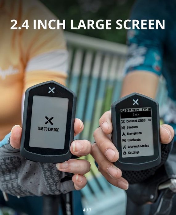 Новый компьютер XOSS - GPS и поддержкой ANT датчиков-гарантия-доставка
