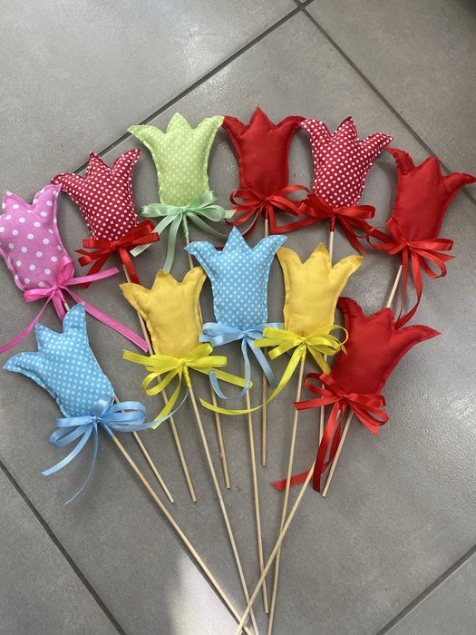 Текстилни лалета и декорации