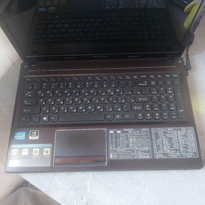 Наклейка для клавиатуры для быстрой справки