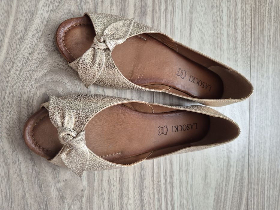 Balerini piele,Lasoki,marimea 36