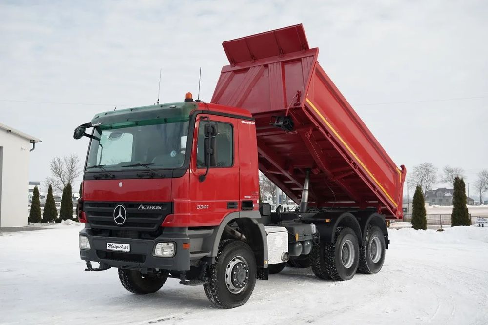 Mercedes-Benz ACTROS 3341 / 6x6 / BASCULATOR 3 LATE / EPS + AMBREIAJ